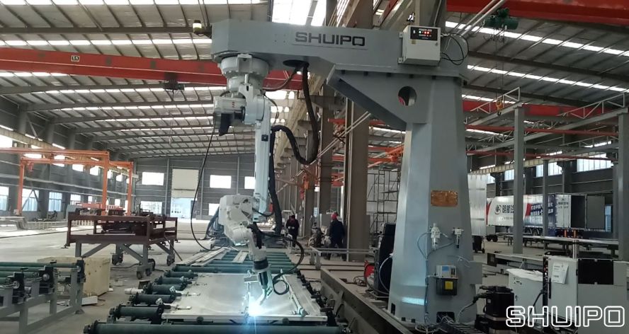 專(zhuān)用車(chē)機(jī)器人焊接就選水泊焊割 專(zhuān)用車(chē)機(jī)器人焊接就選水泊焊割