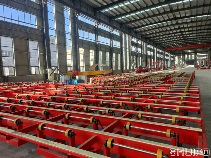 1.4卷板機進料臺 1.4卷板機進料臺